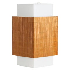  Italian Bamboo and Perspex pendant light from the 1960s. 