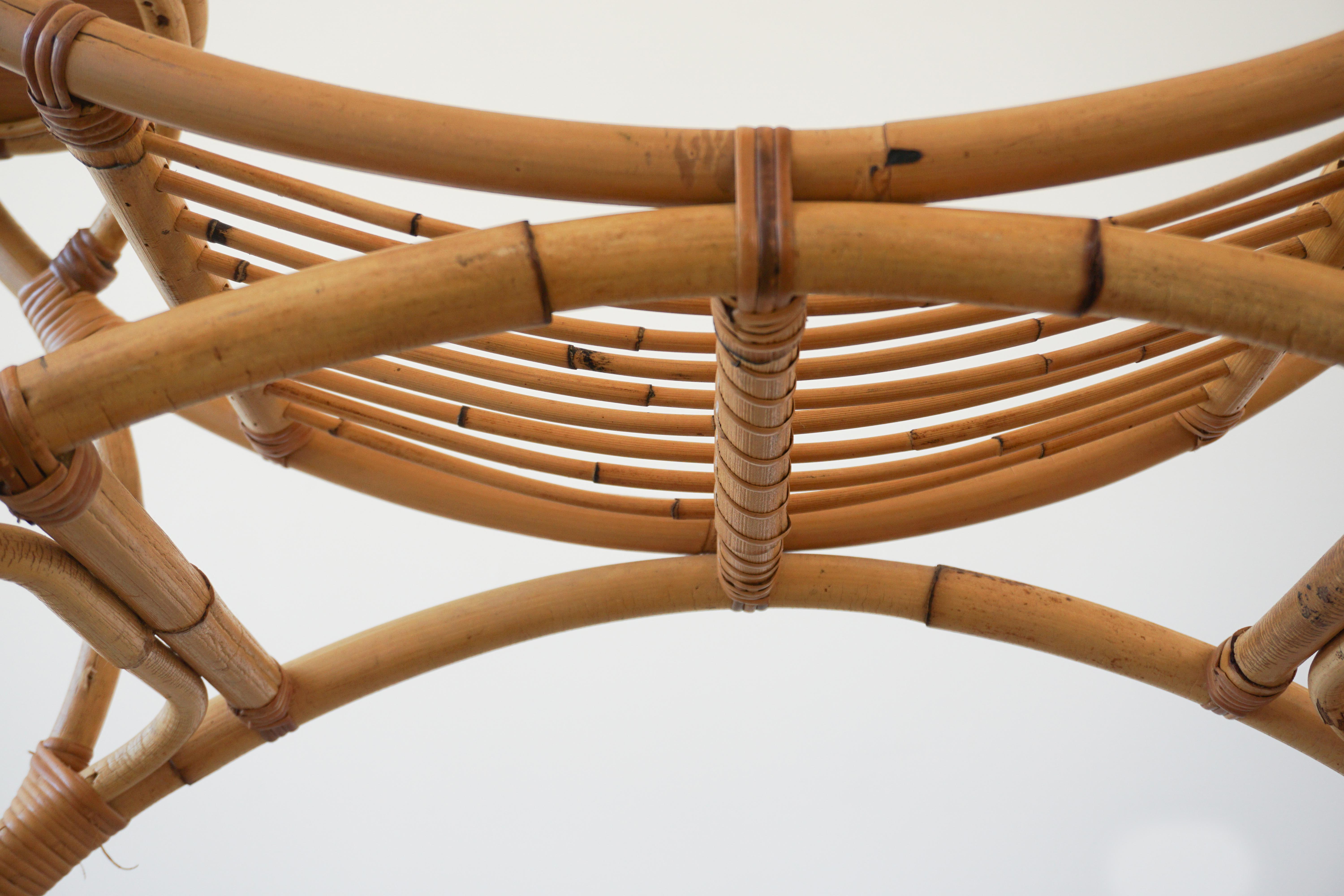 Italian Bamboo Benches w/ Table 6