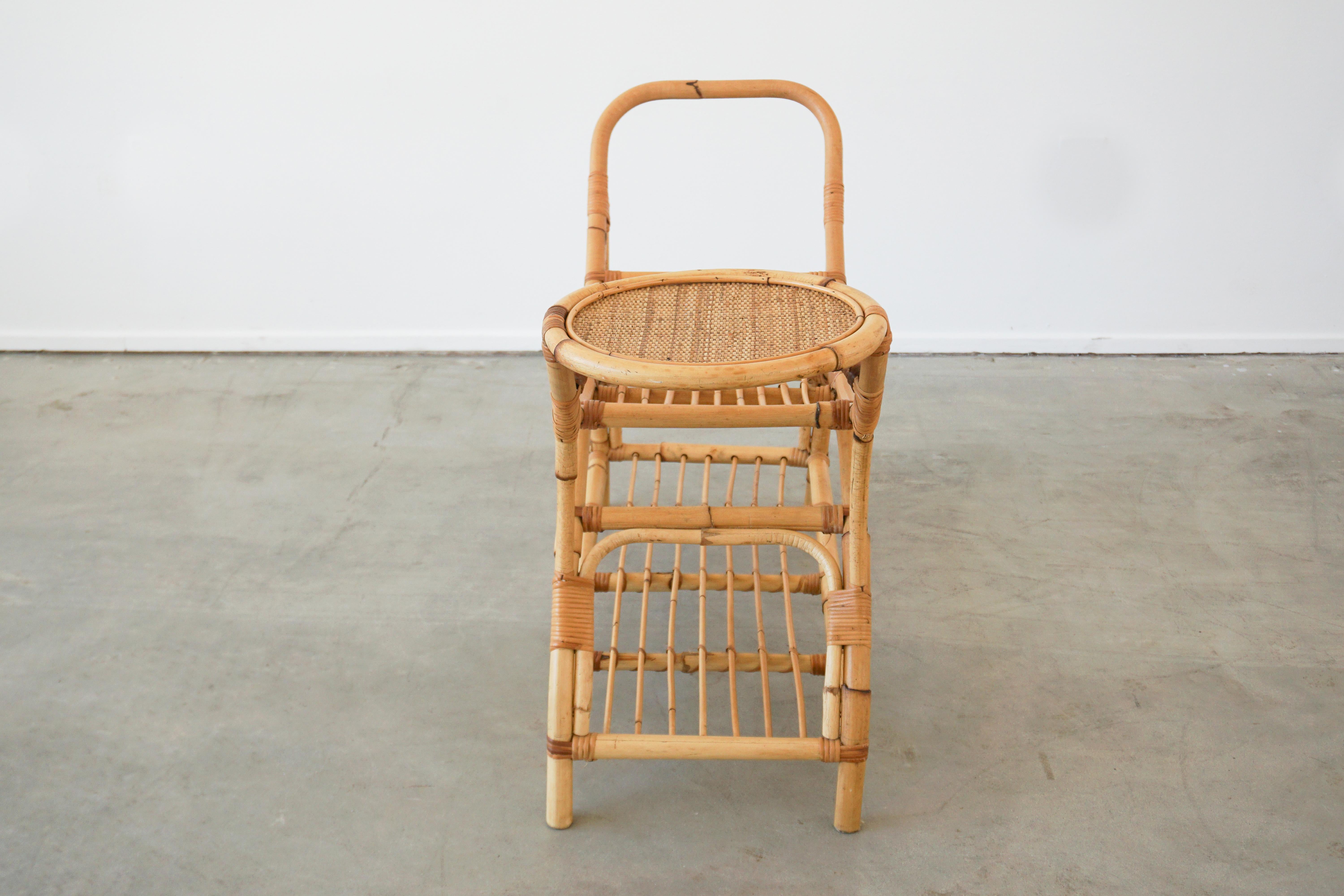 Italian Bamboo Benches w/ Table 1