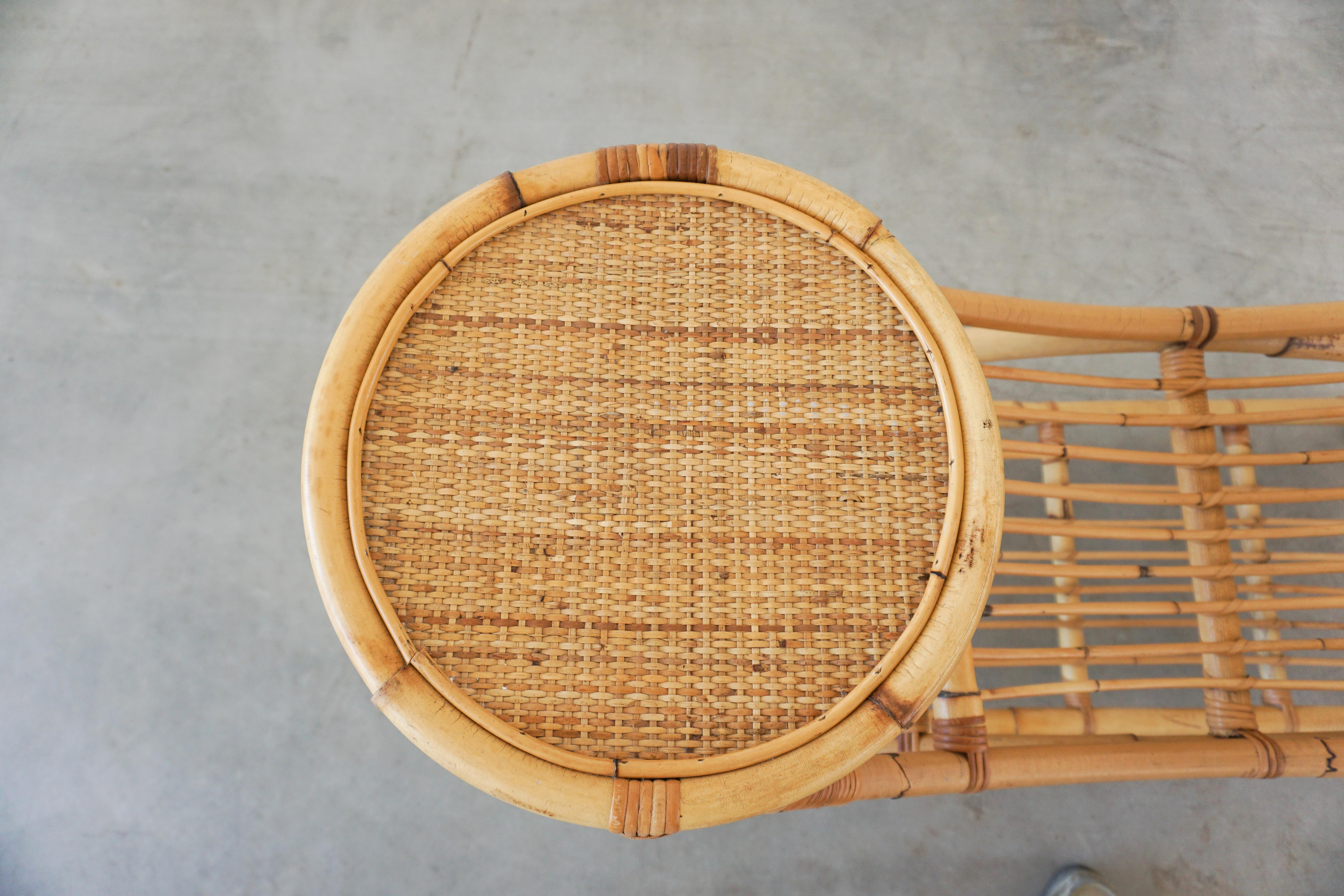 Italian Bamboo Benches w/ Table 2