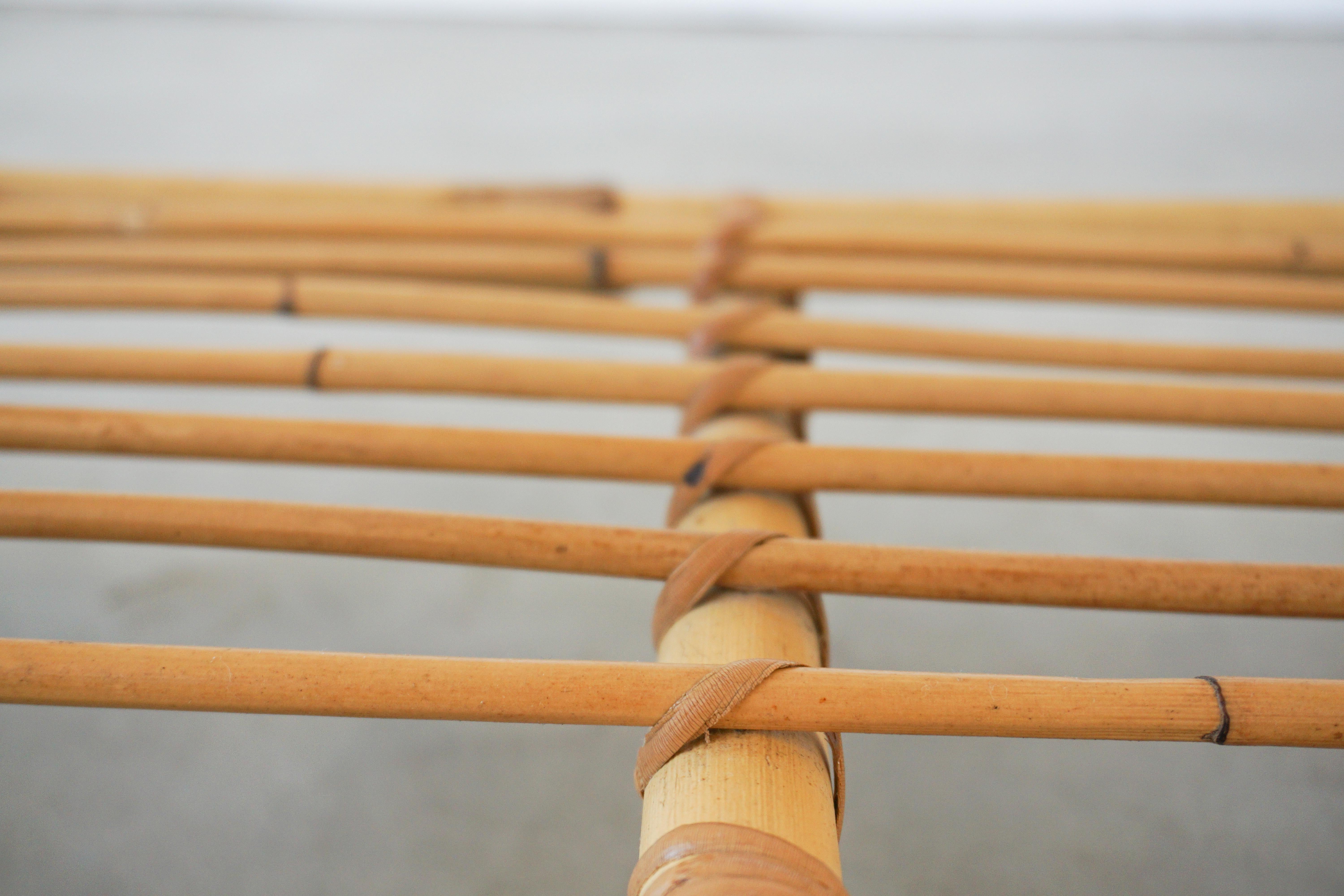Italian Bamboo Benches w/ Table 4