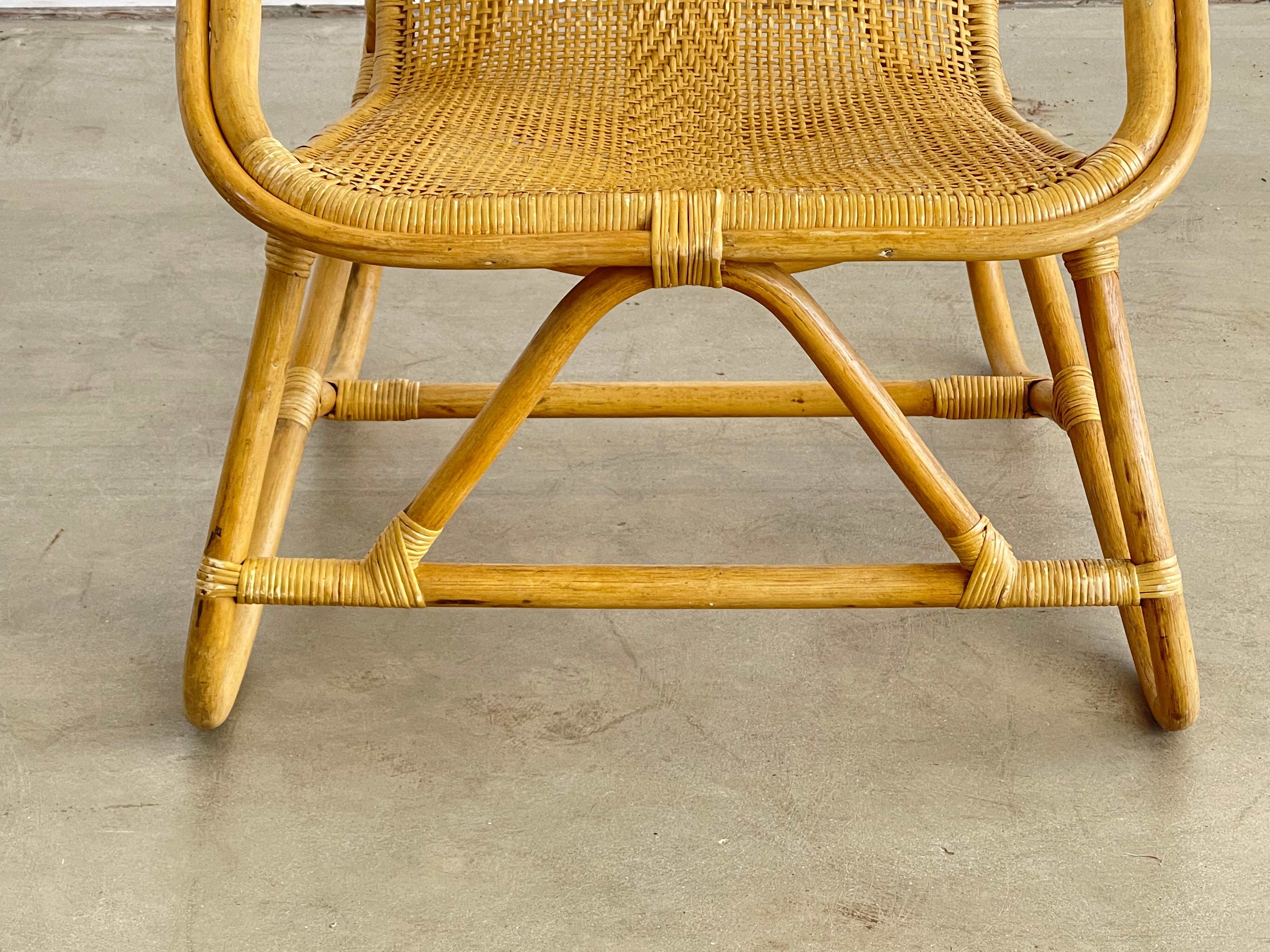 Italian Bamboo Chairs 6