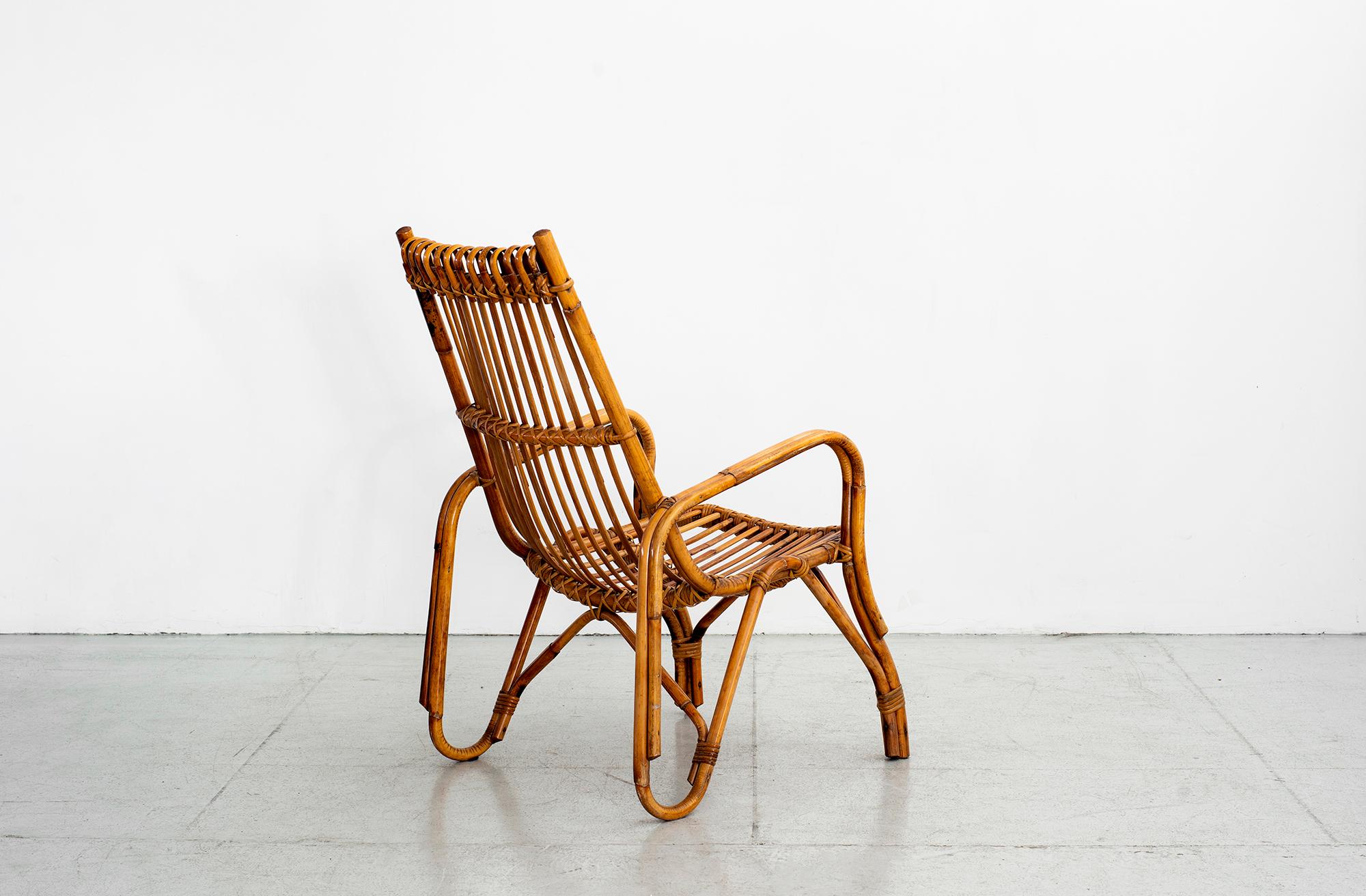 Italian Bamboo Chairs 3
