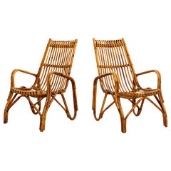 Italian Bamboo Chairs
