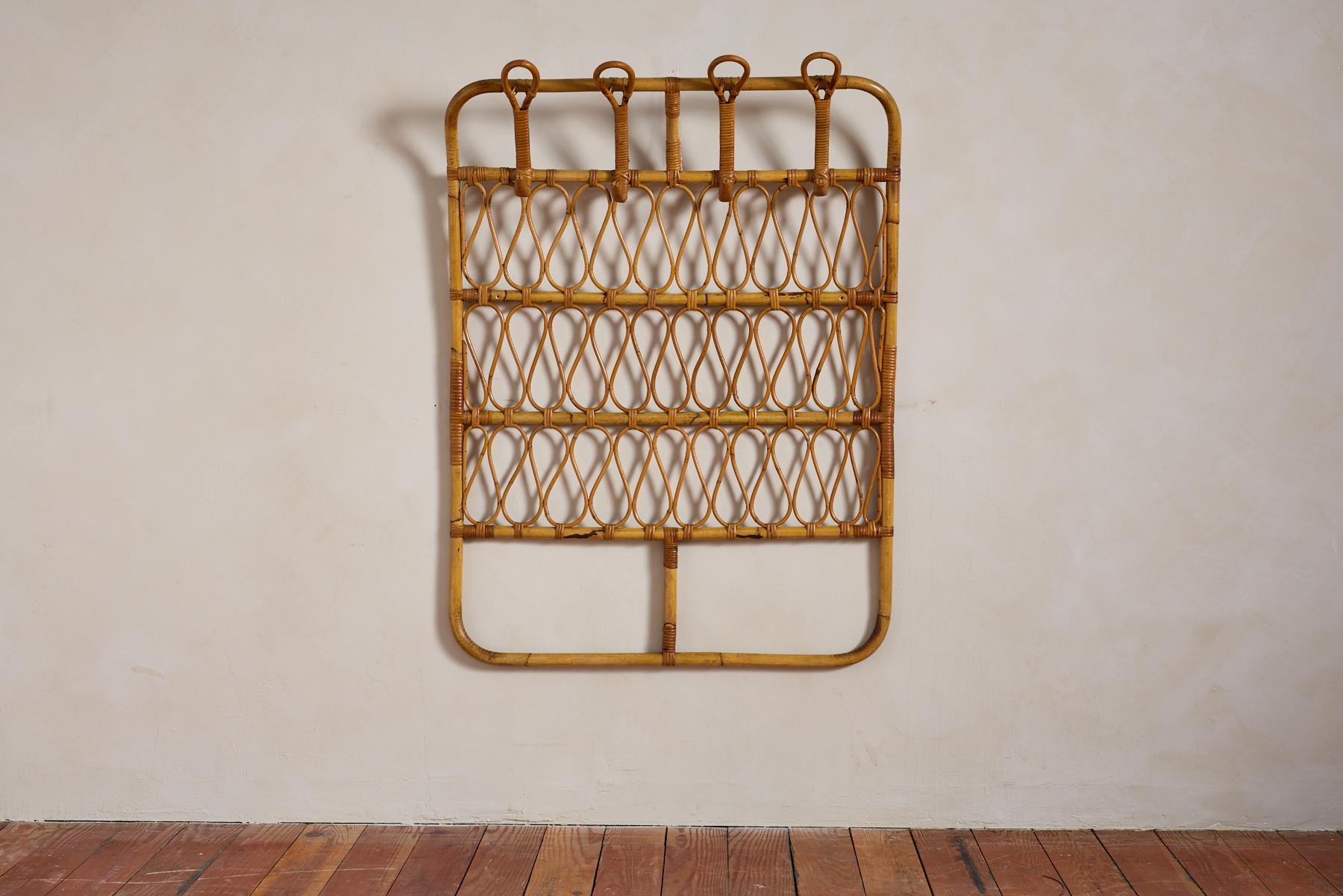 Italian Bamboo Coat Rack For Sale 11