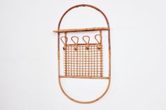 Italian Bamboo Coat Rack