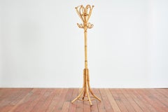 Italian Bamboo Coat Rack