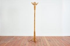 Italian Bamboo Coat Rack