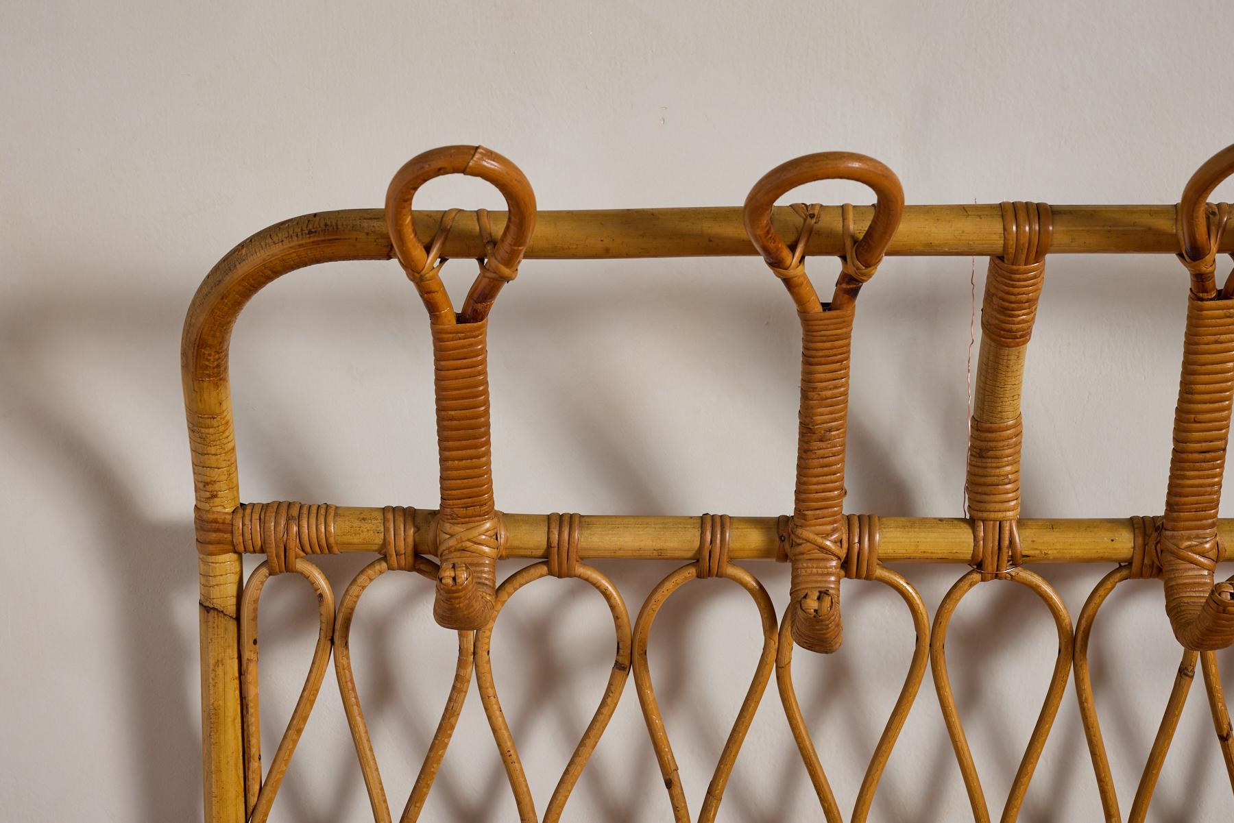 Italian Bamboo Coat Rack For Sale 1