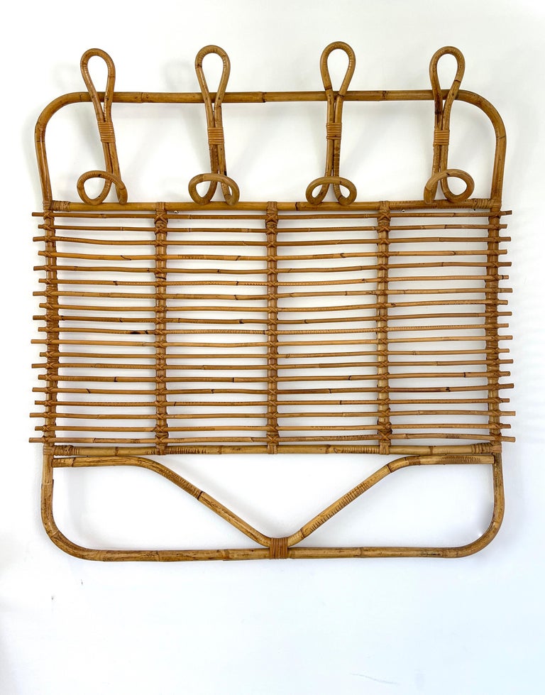 Italian Bamboo Coat Rack For Sale at 1stDibs