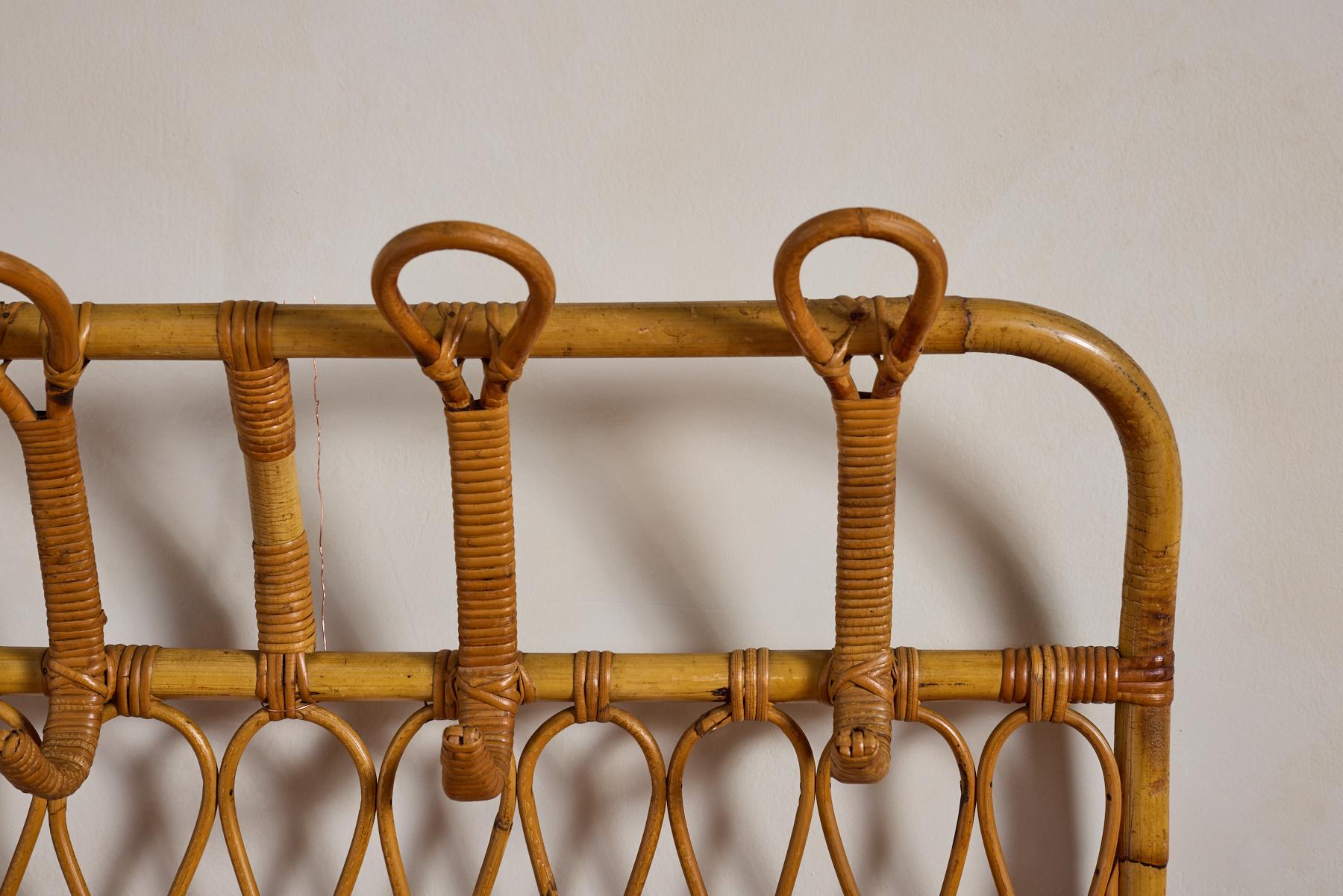 Italian Bamboo Coat Rack For Sale 2