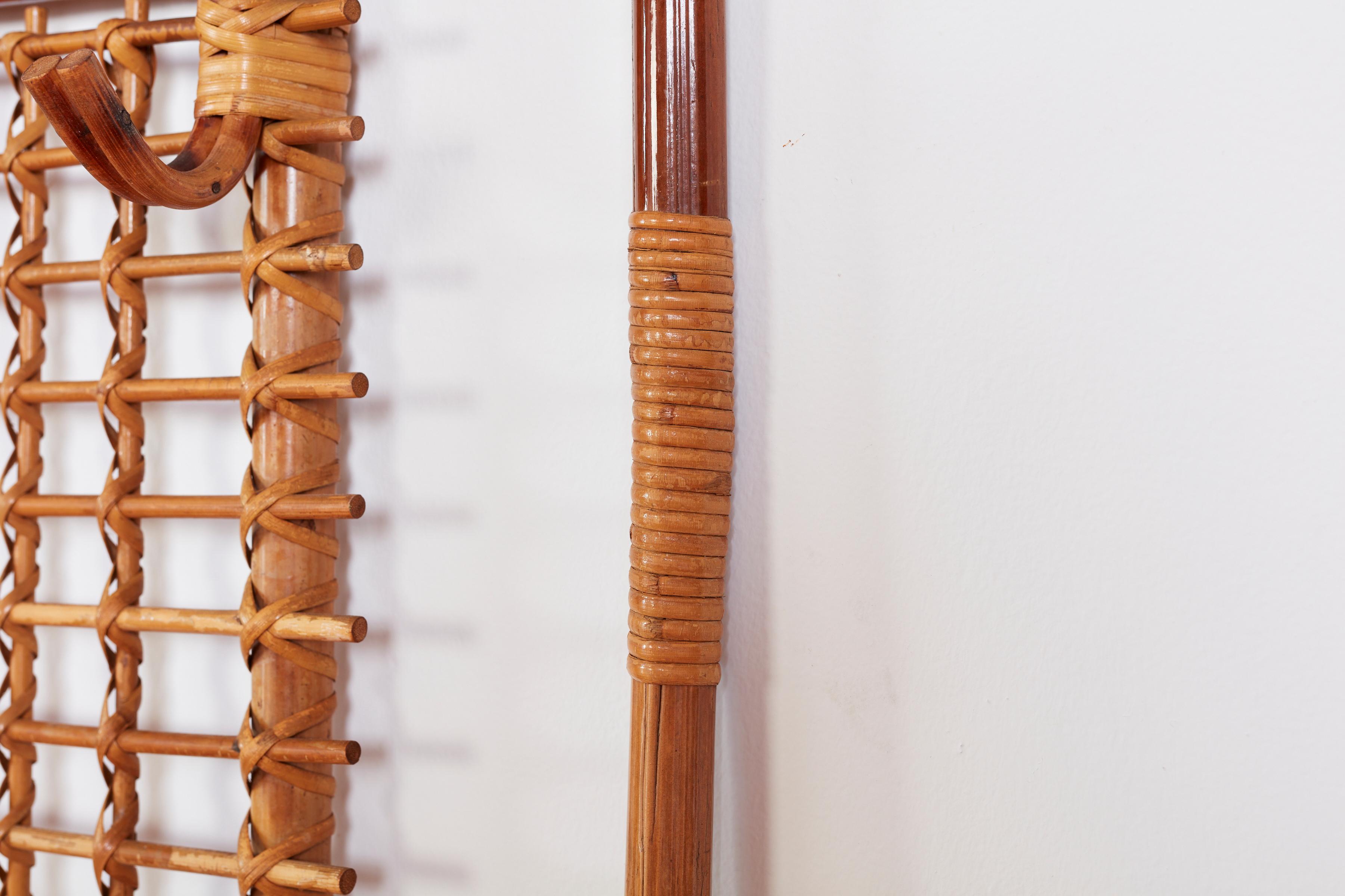 Italian Bamboo Coat Rack 5