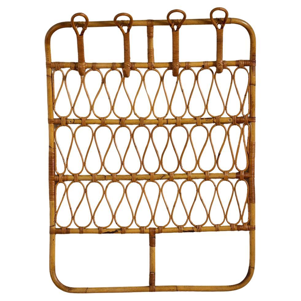 Italian Bamboo Coat Rack