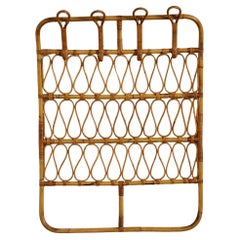 Vintage Italian Bamboo Coat Rack