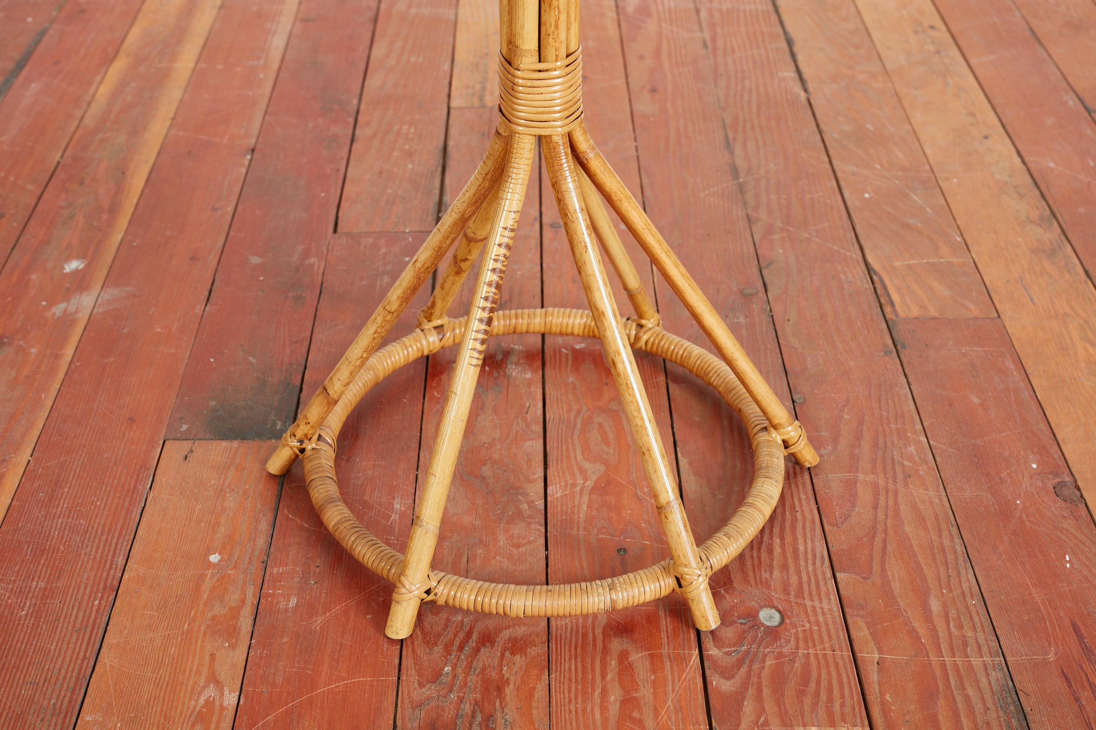 Italian Bamboo Coat Stand For Sale 1