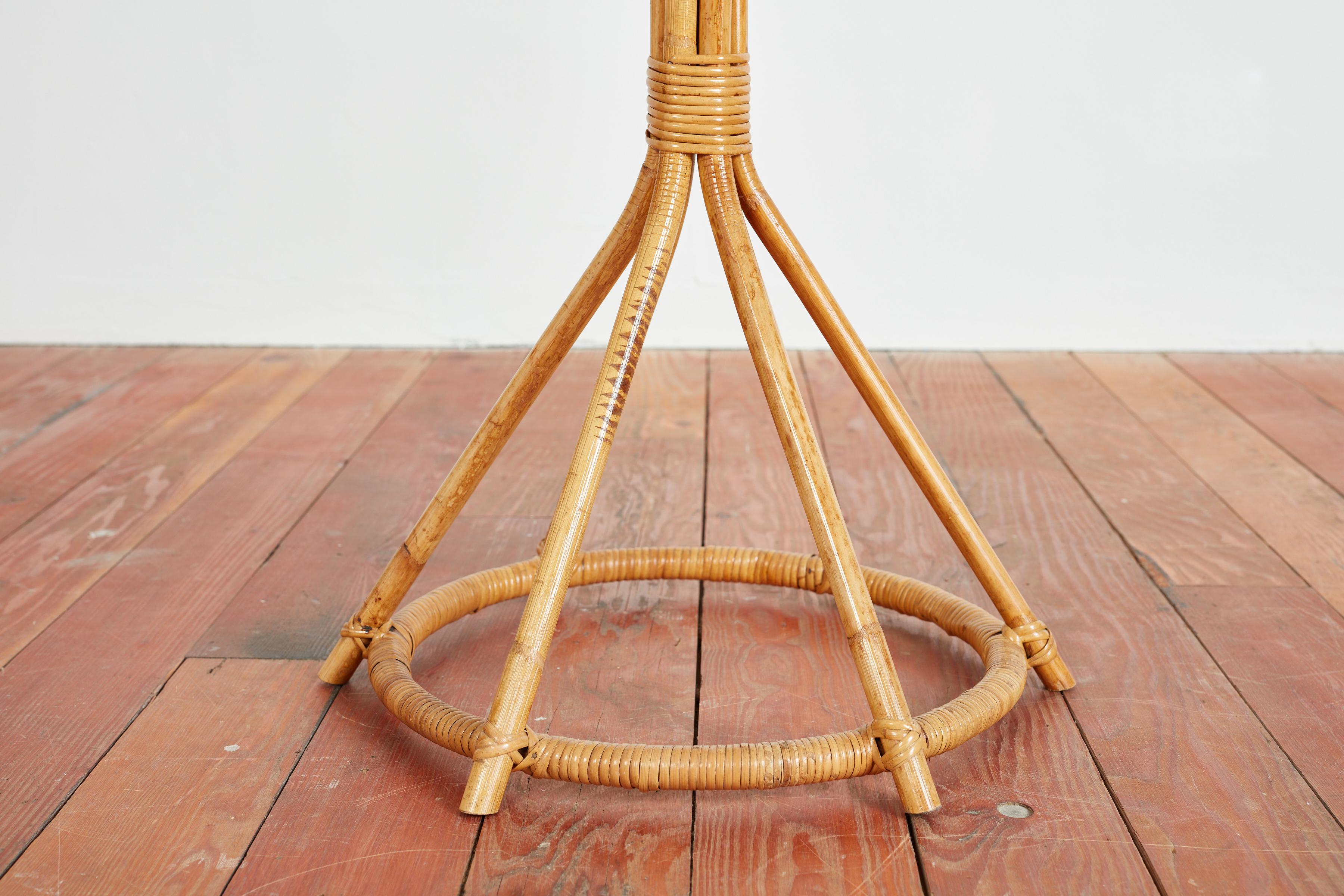 Italian Bamboo Coat Stand For Sale 3