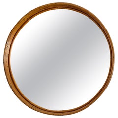 Italian Bamboo Mirror