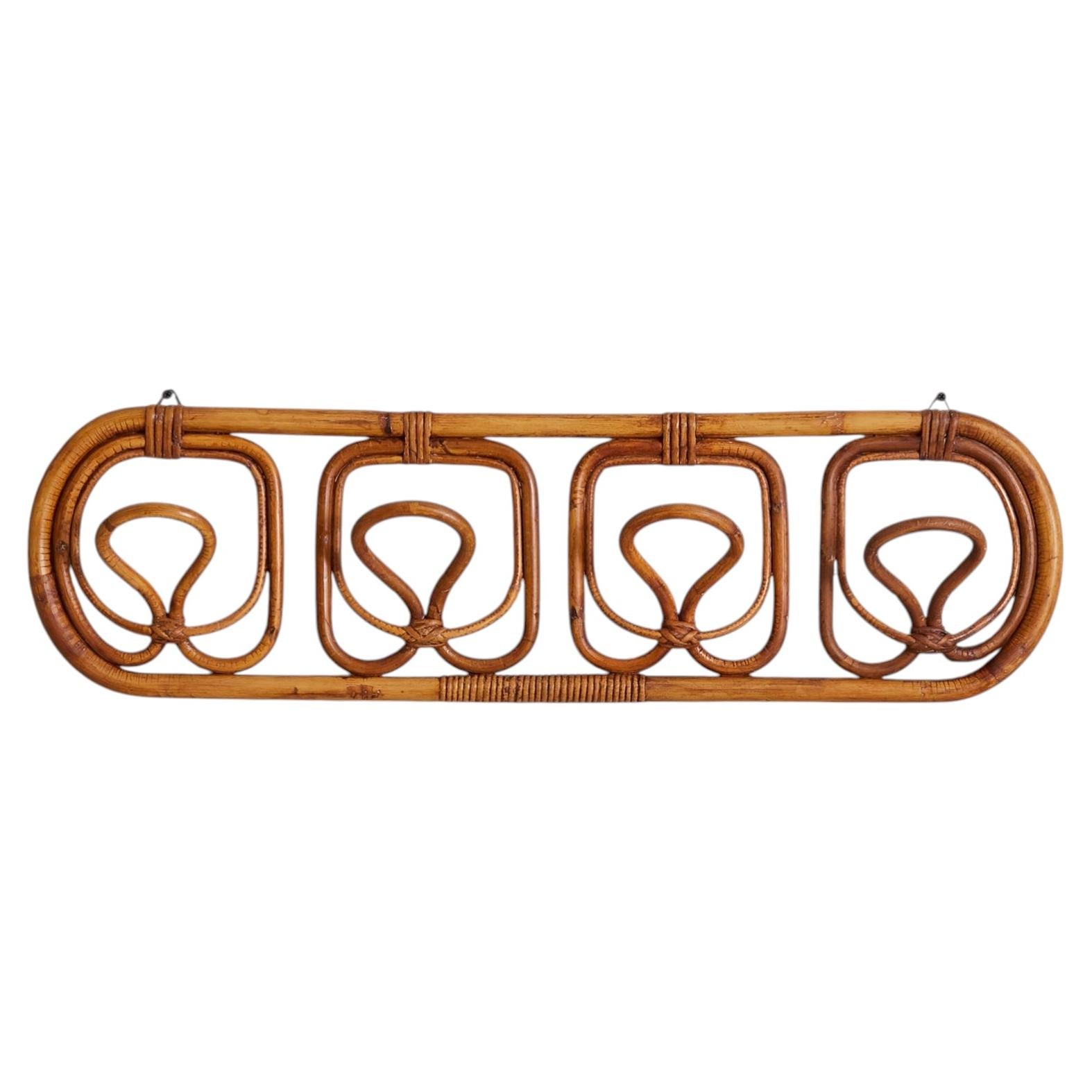 Appendiabiti italiano montato in bambù attribuito a Franca Helg & Franco Albini, anni '60