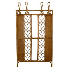 Italian Bamboo Wall Rack