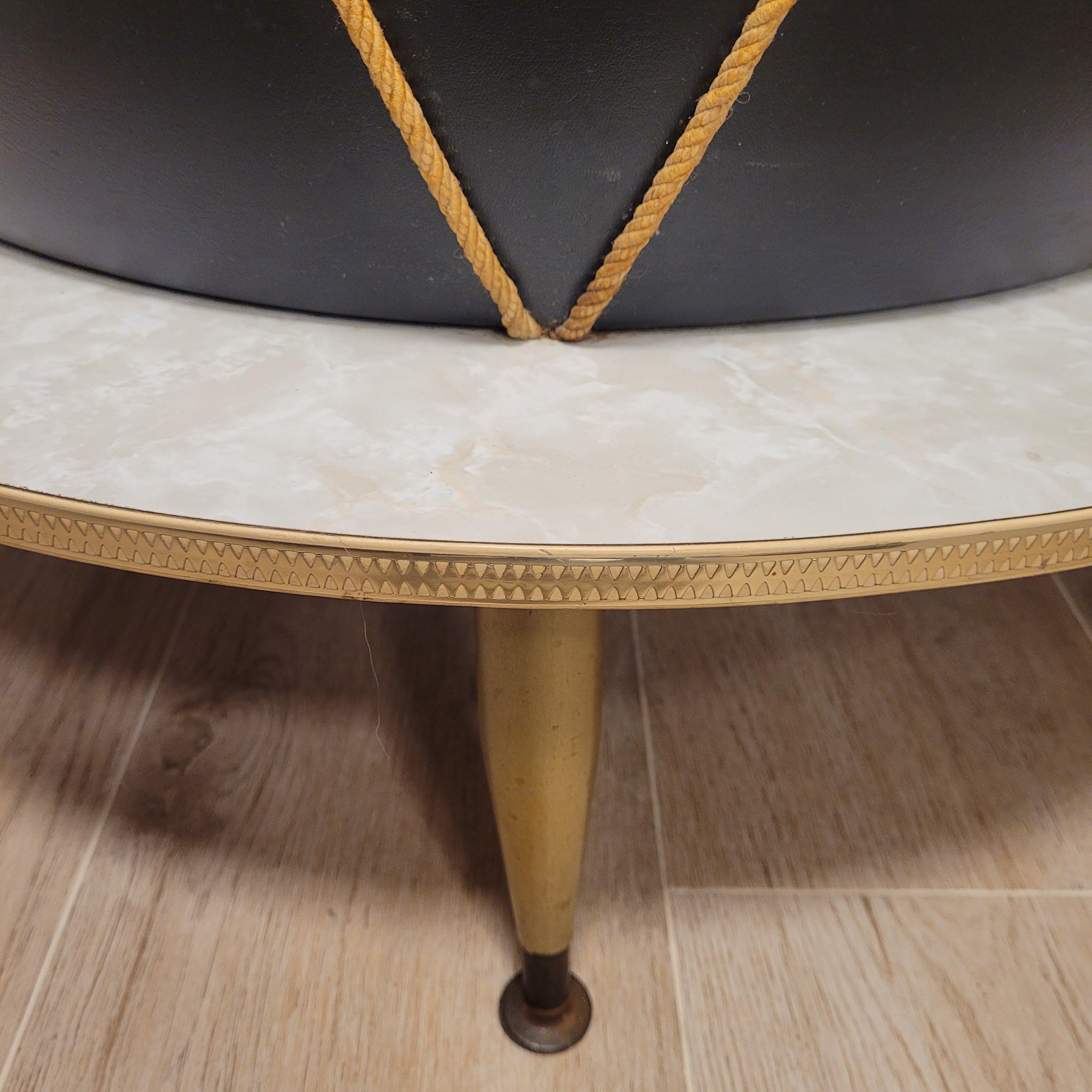 Italian bar cabinet Dry Bar “Tambor”, after Umberto Mascagni For Sale 6
