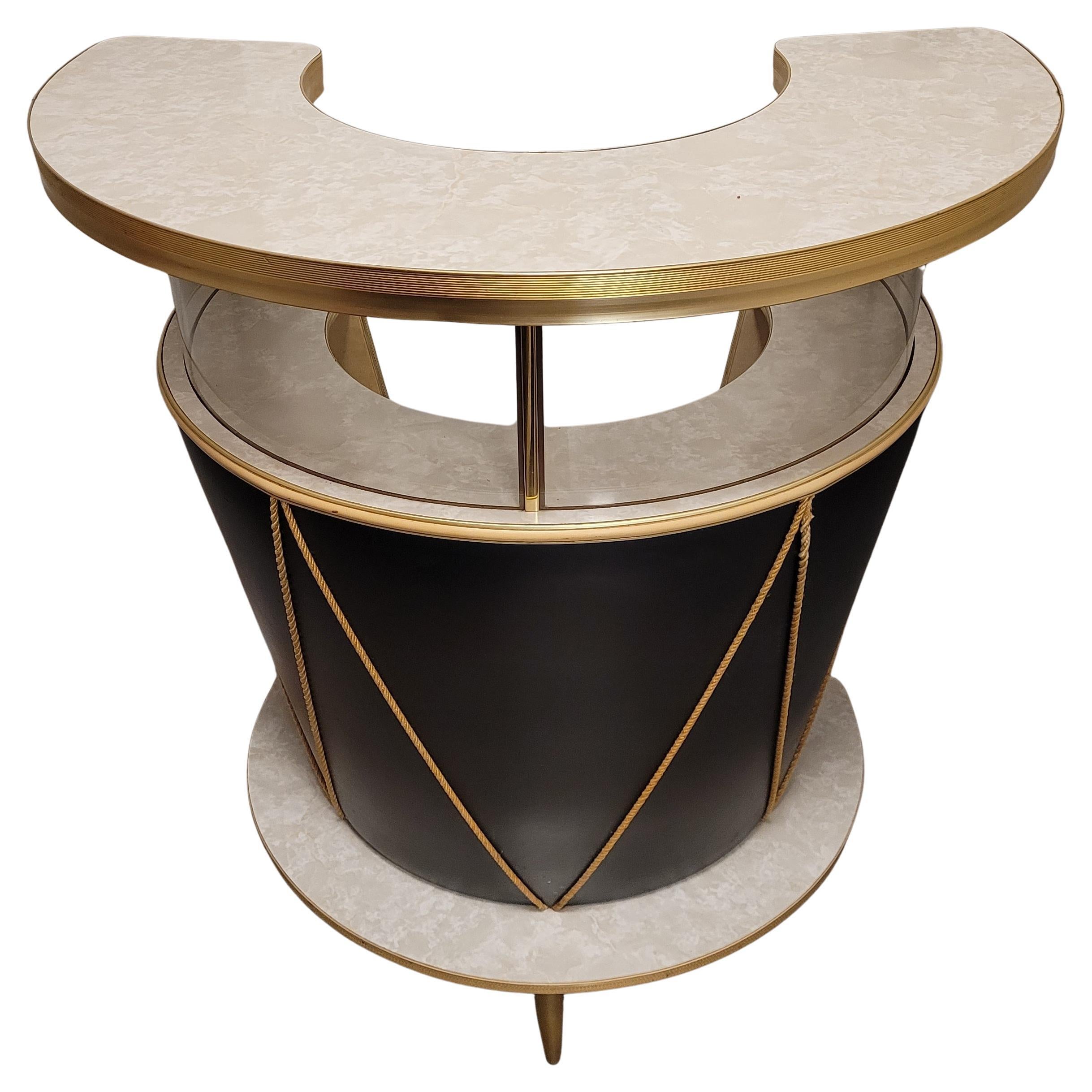 Italian bar cabinet Dry Bar “Tambor”, after Umberto Mascagni