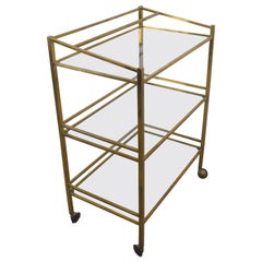 Retro Italian Bar Cart, 1960s