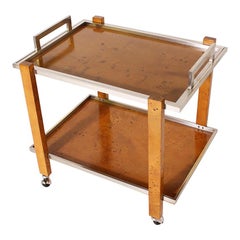 Italian Bar Cart by Willy Rizzo, circa 1970