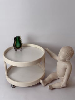 Italian Bar, Coffe And Storage Drinks Trolley From 1970s