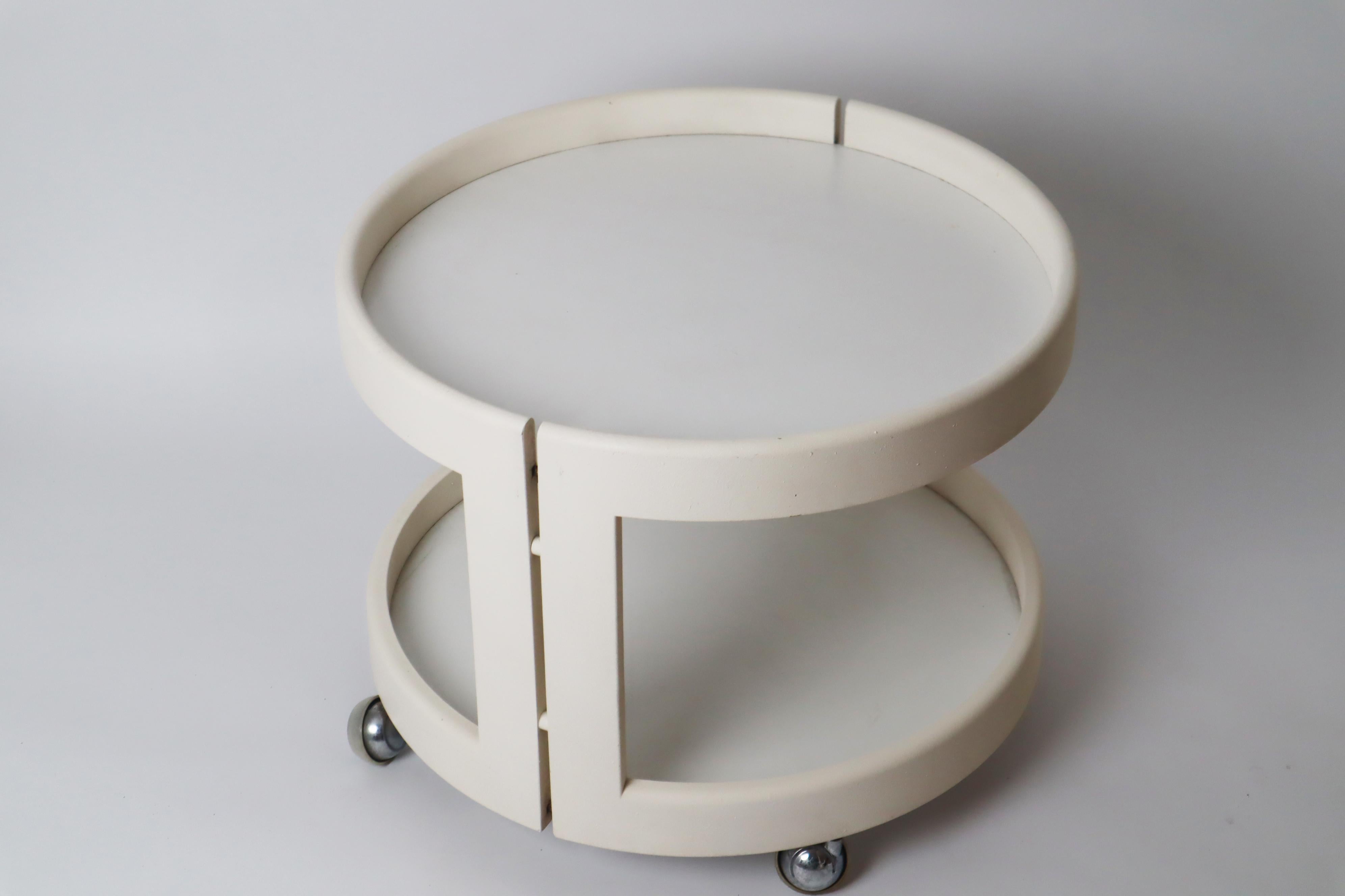Italian Bar, Coffe And Storage Drinks Trolley From 1970s For Sale 2