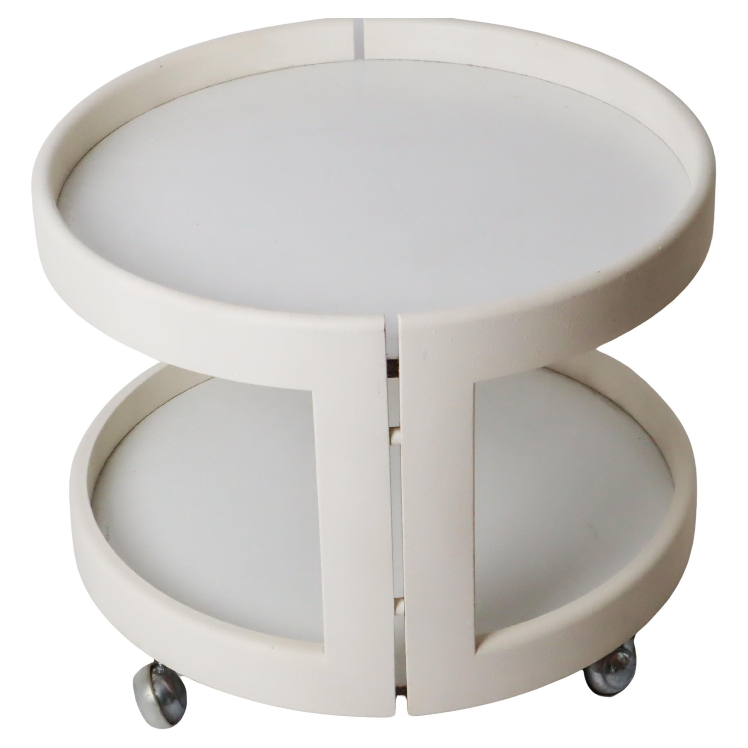 Italian Bar, Coffe And Storage Drinks Trolley From 1970s