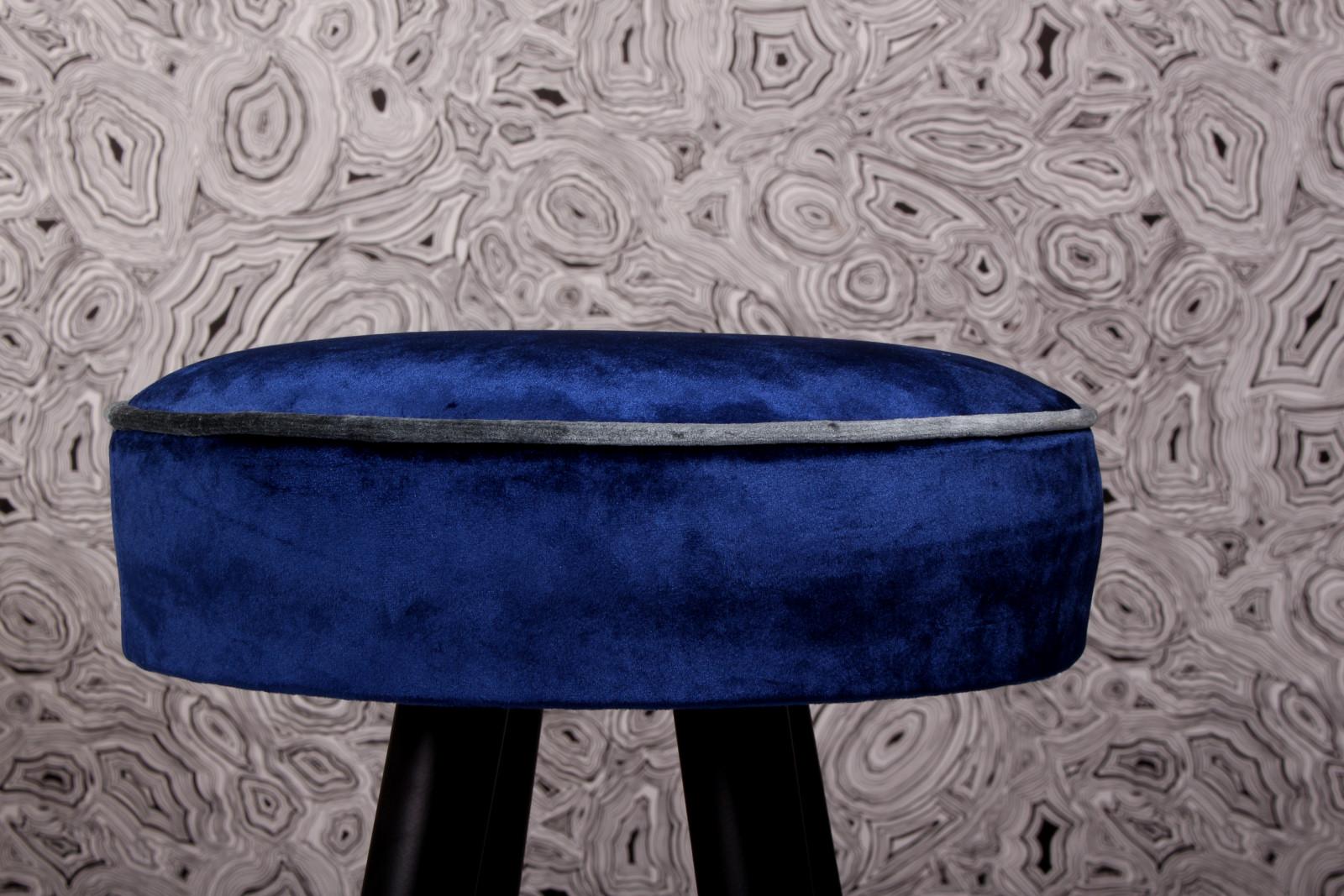 XXIe siècle et contemporain BAR/COUNTER italien  STOOL BURGUNDY rouge style années 50/60 en vente