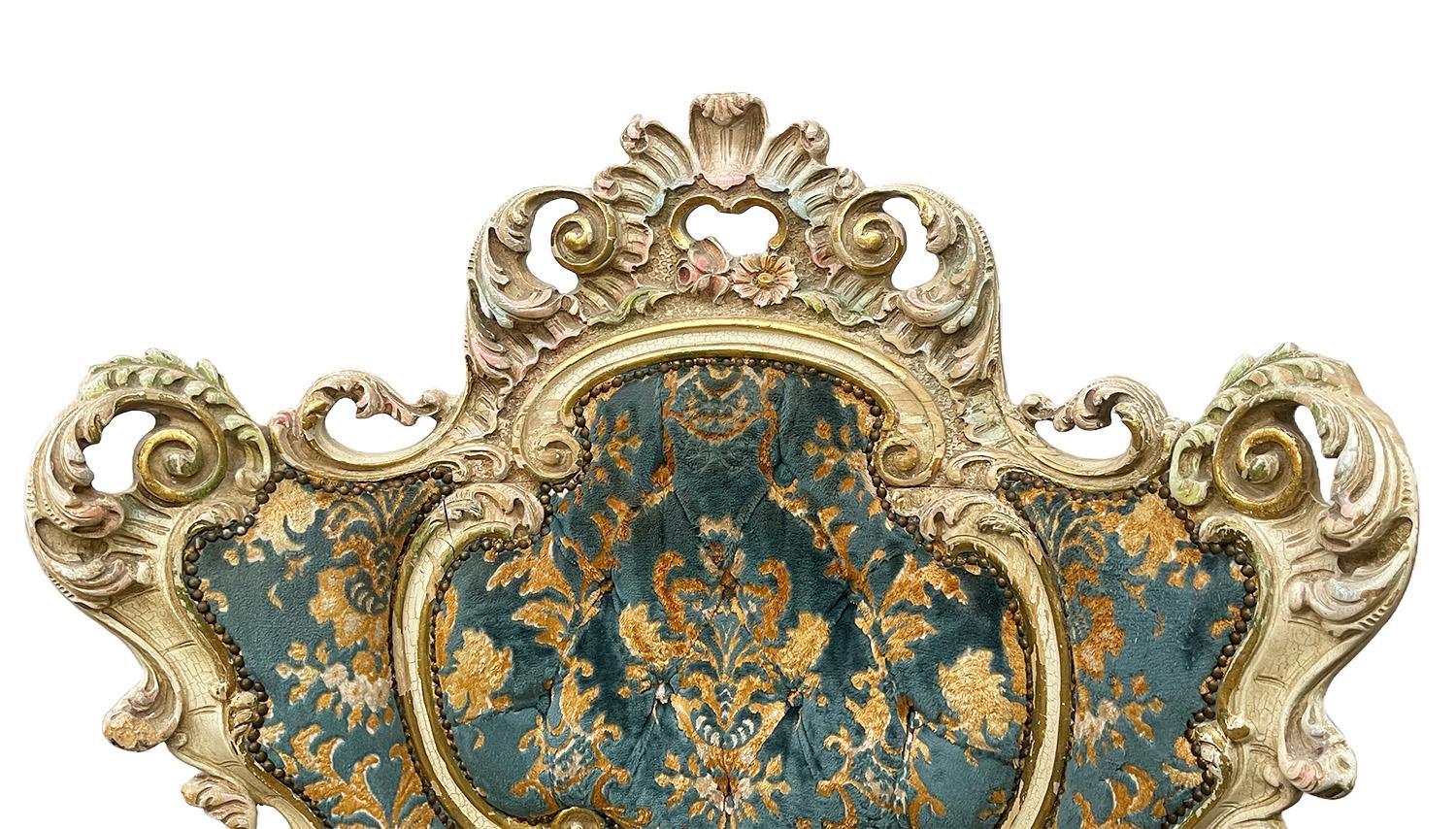 Poltrone barocche italiane, anni '70 5