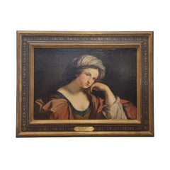 Italian baroque Bolognese schoo"Persian Sibyl"after Giovanni Francesco Barbieri