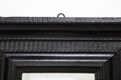 Italian Baroque Carved Ebonized Frame/Mirror