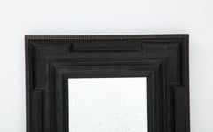 Italian Baroque Carved Ebonized Frame/Mirror