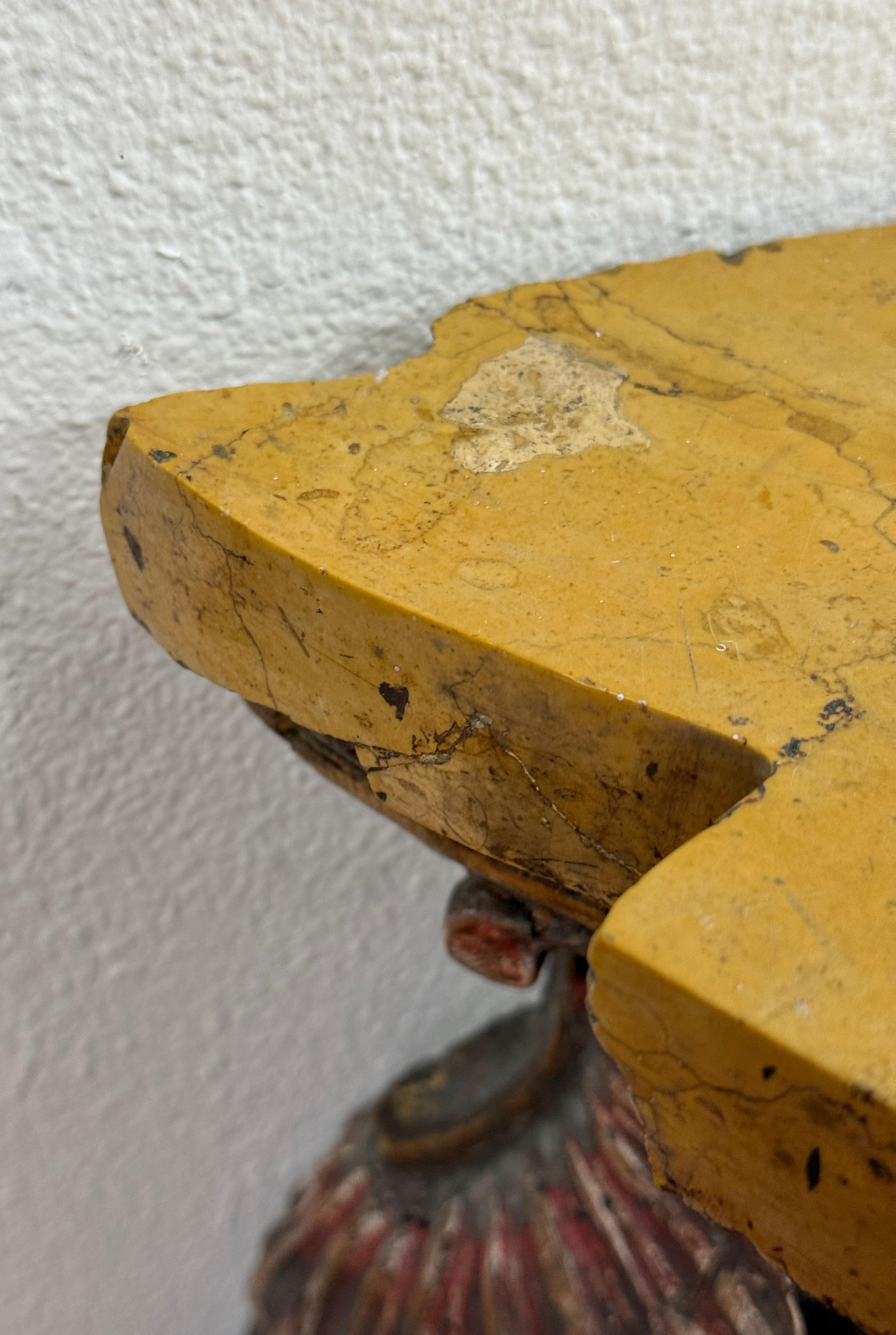 Console Baroque Italienne en Wood Wood Wood Wood Wood Wood Wood Wood Wood Wood Wood Wood Wood Wood Wood Wood Wood Wood Wood Wood Wood Wood Wood Wood Wood Wood Wood Wood Wood Wood Wood Wood Wood Wood Wood Siena Marble Top Encrusted Nautilus Fossils en vente 5