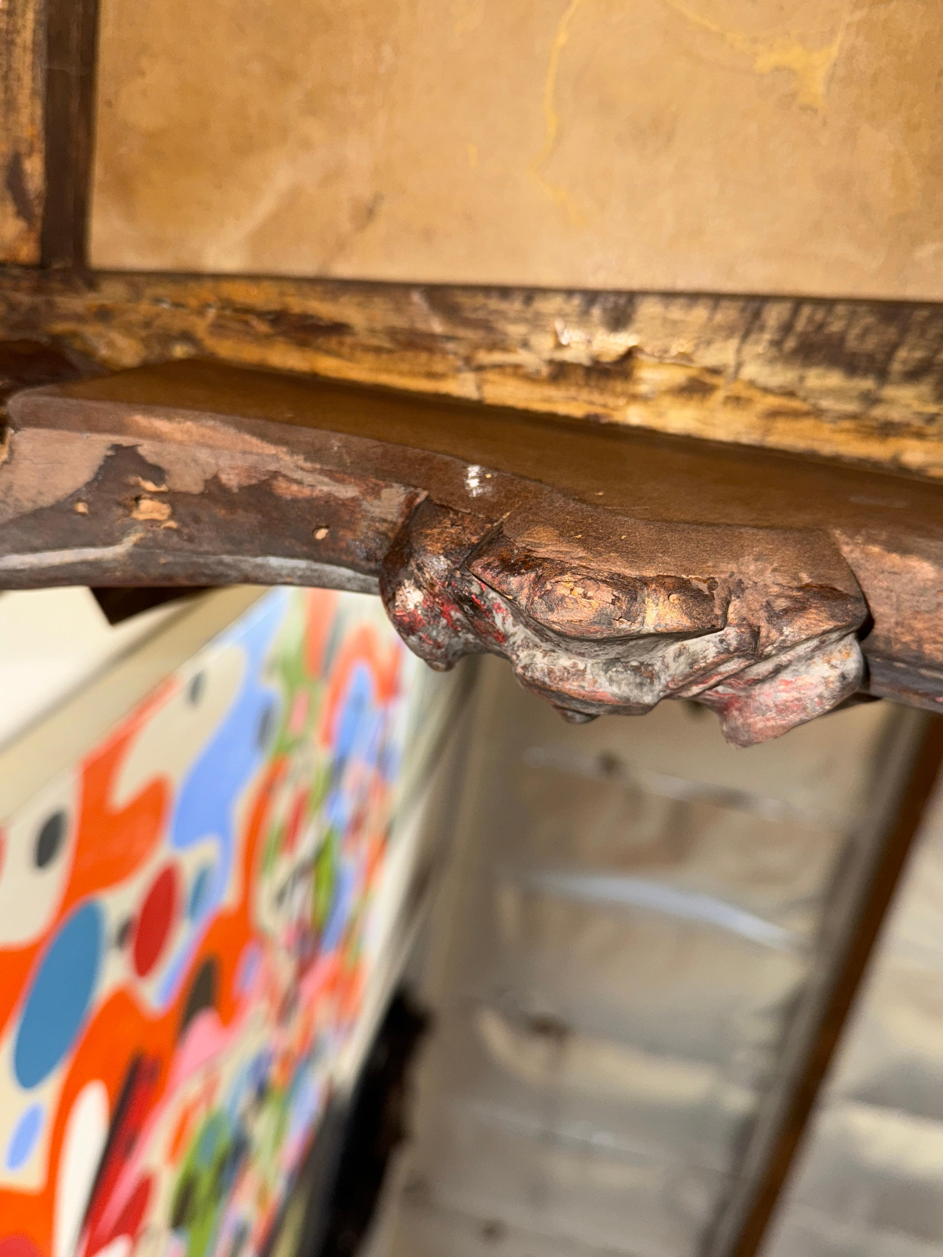 Console Baroque Italienne en Wood Wood Wood Wood Wood Wood Wood Wood Wood Wood Wood Wood Wood Wood Wood Wood Wood Wood Wood Wood Wood Wood Wood Wood Wood Wood Wood Wood Wood Wood Wood Wood Wood Wood Wood Siena Marble Top Encrusted Nautilus Fossils en vente 13