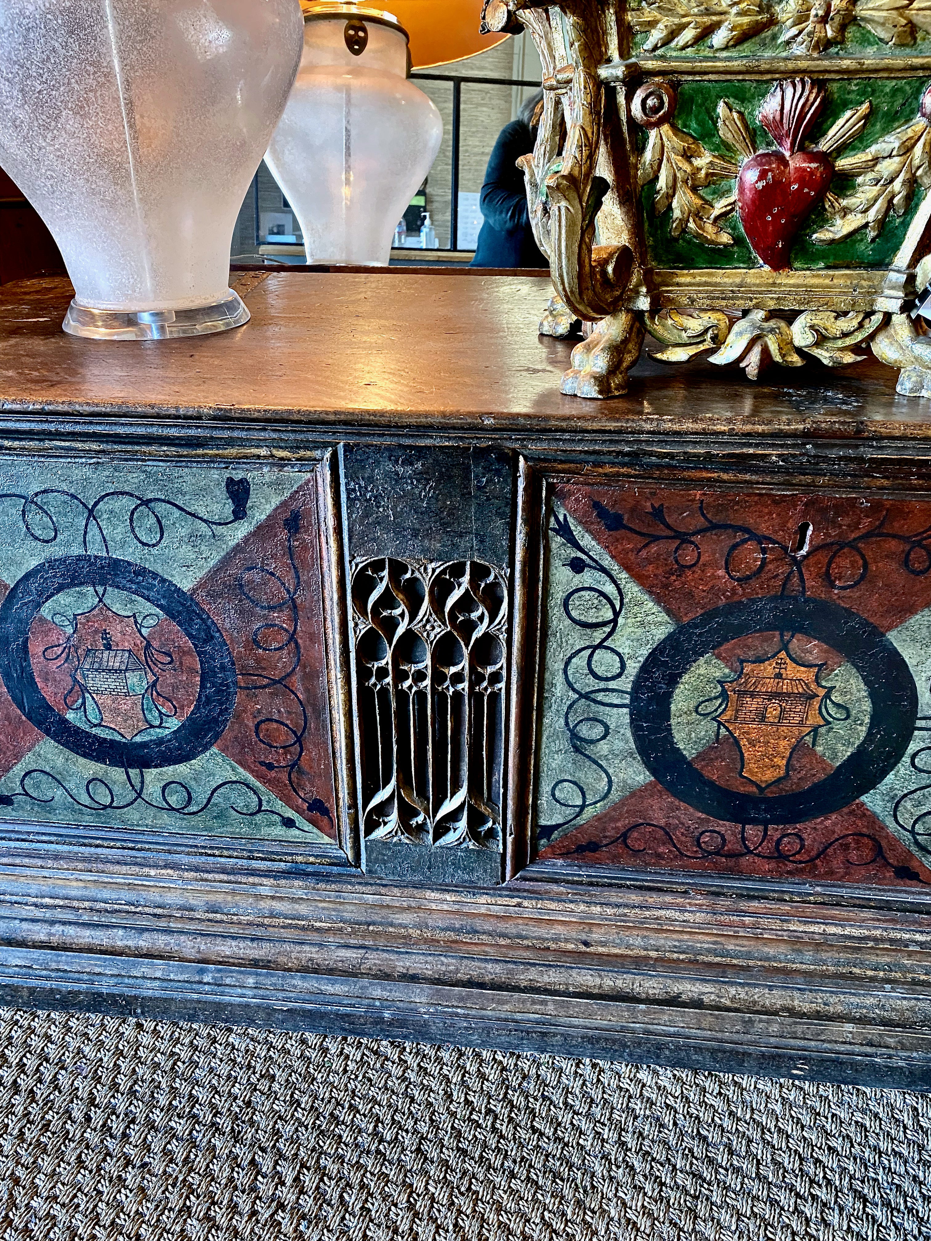 XVIIIe siècle et antérieur Cassone baroque italien en vente