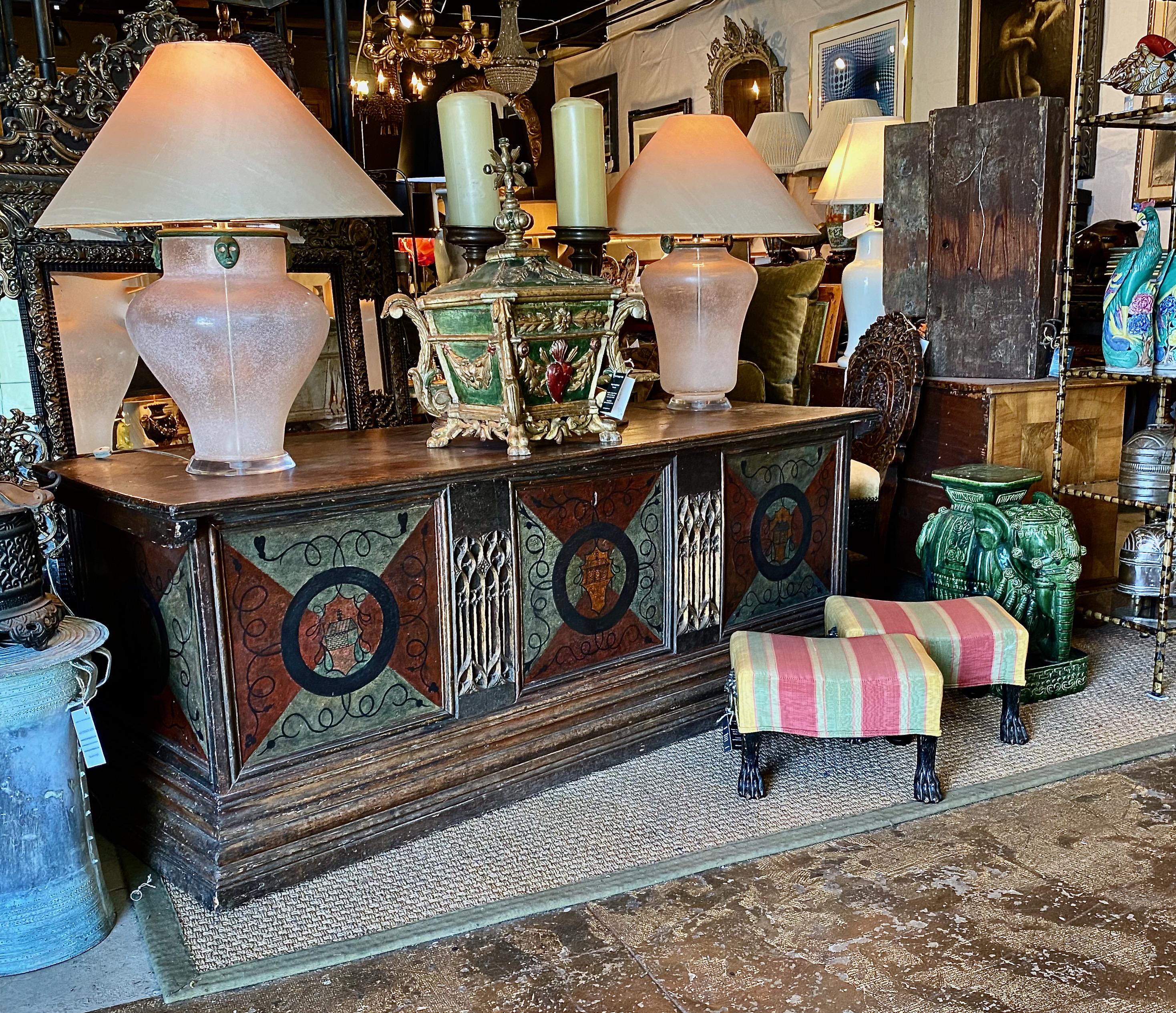 Cassone baroque italien en vente 1