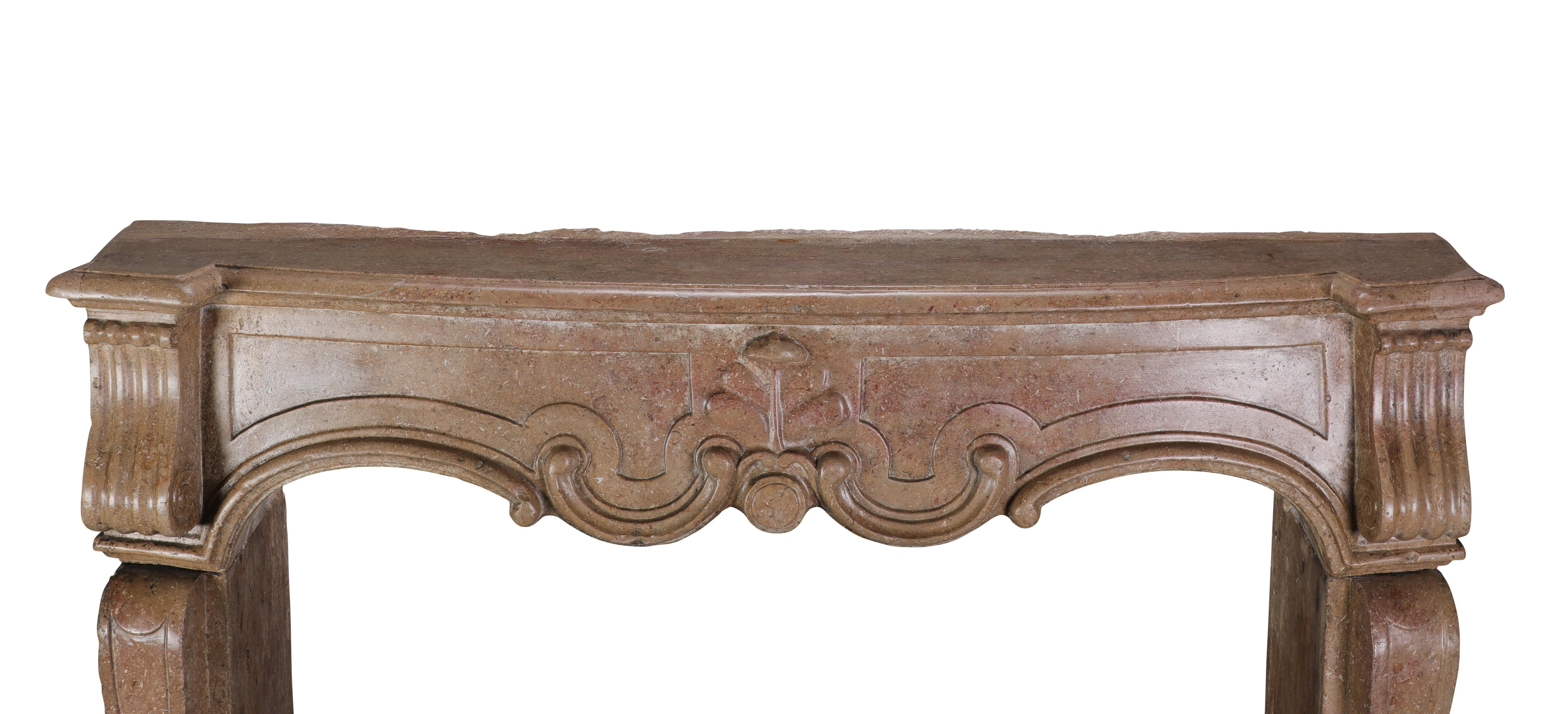 Italian Baroque Fireplace - 17th Century - Luxury Timeless Interior Design For Sale 14