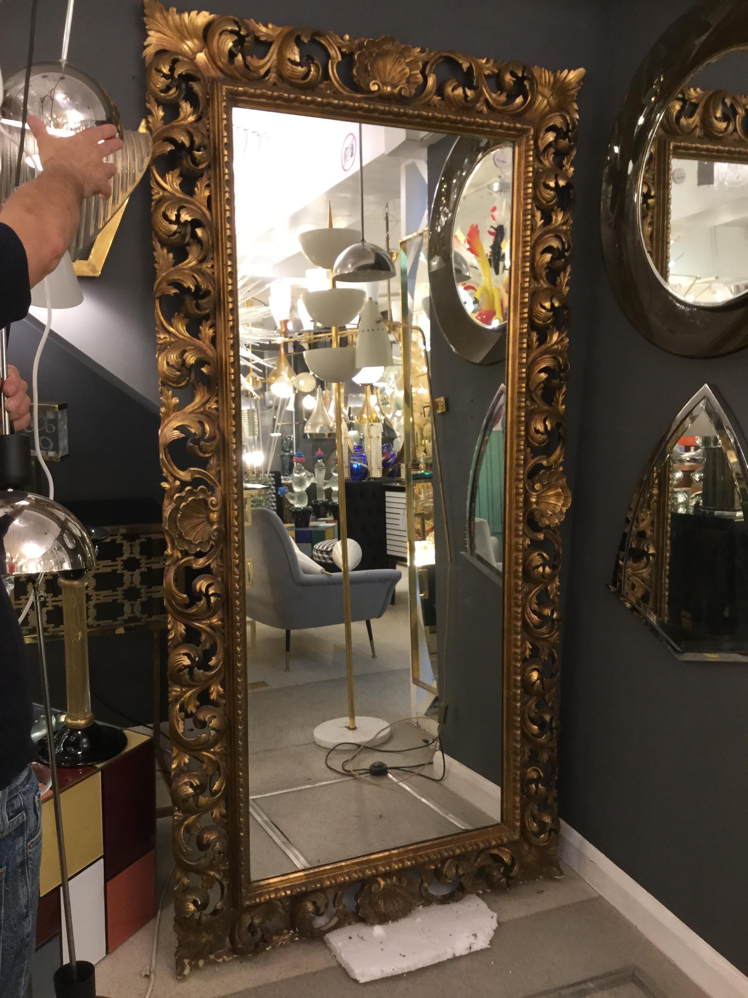 baroque full length mirror