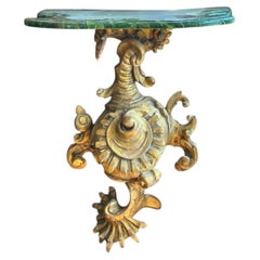 Italian Baroque Giltwood Console