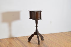 Italian Baroque Period Walnut Altar Console Table, mid 17th century