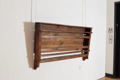 Italian Baroque Period Walnut Three Level Wall Shelf, mid 17th century