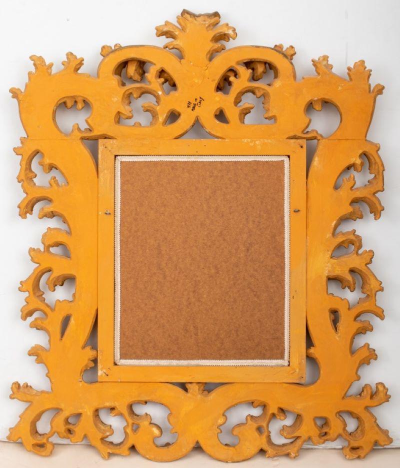 Italian Baroque Revival Gilt Wood Mirror 4