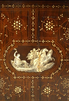 Italian Baroque Rosewood Cabinets