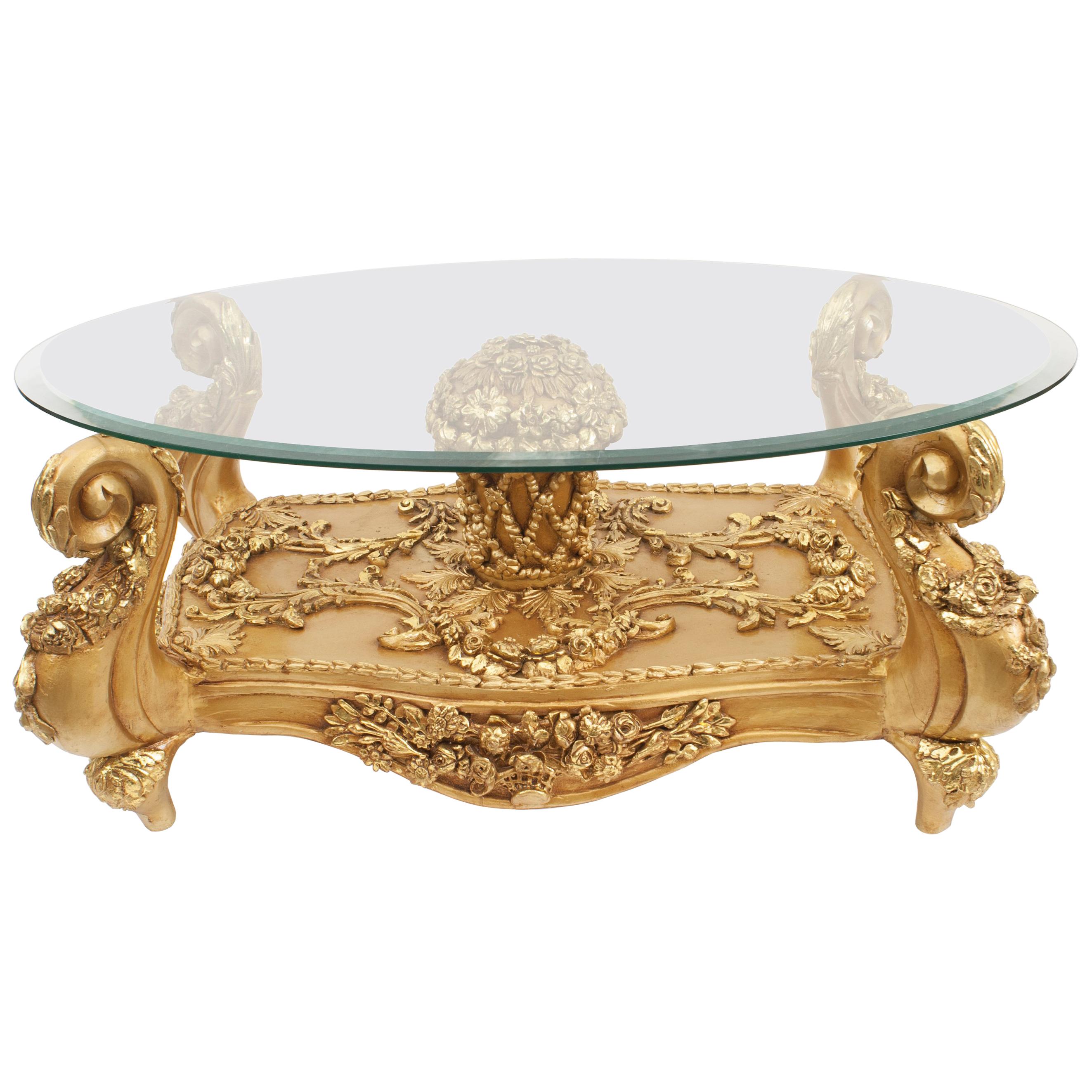 Italian Baroque Style 20th Century Coffee Table