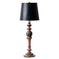Lámpara candelabro de estilo barroco italiano