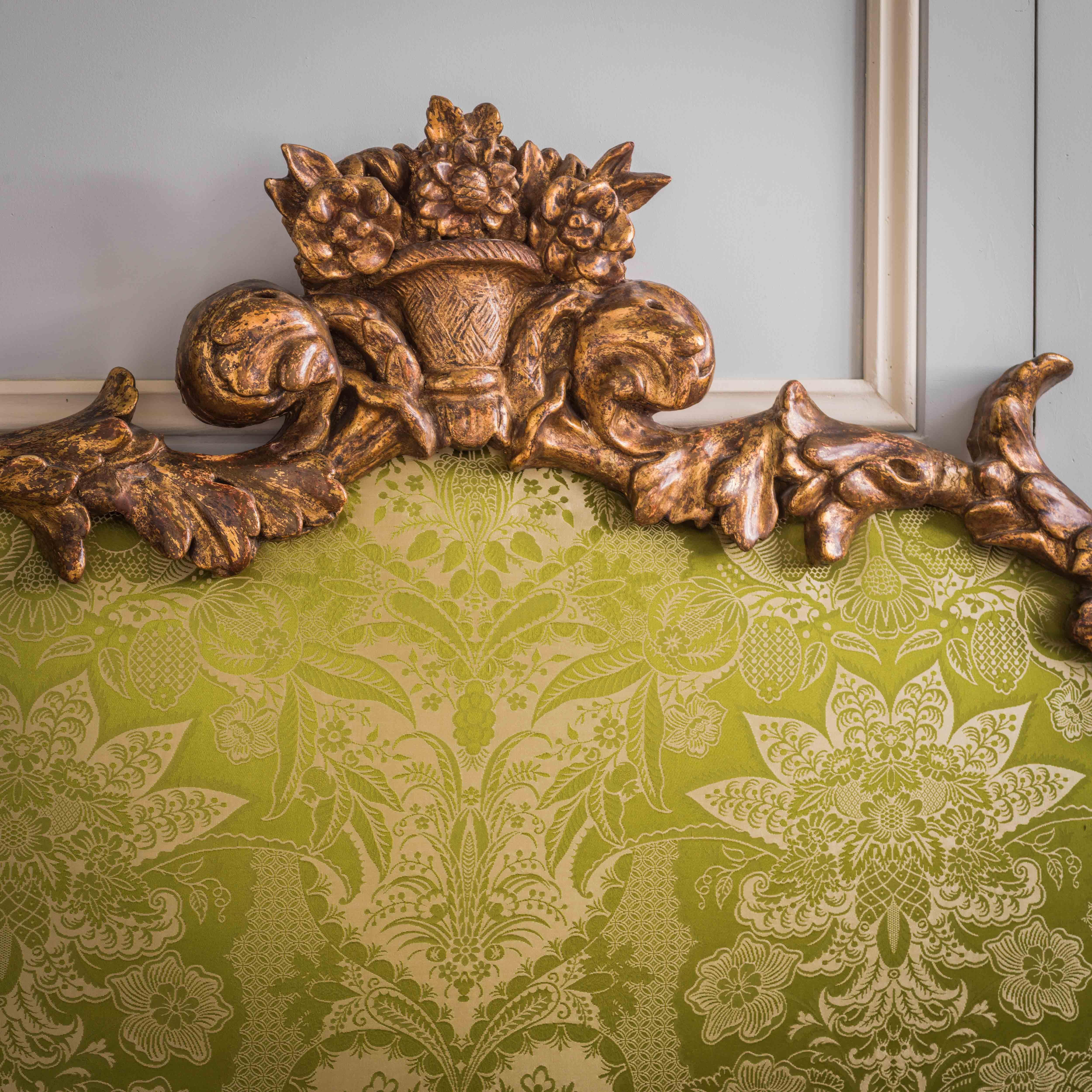 Italian Baroque Style Gilt Wood Headboard 2