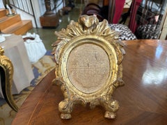 Italian Baroque Style Giltwood Frame